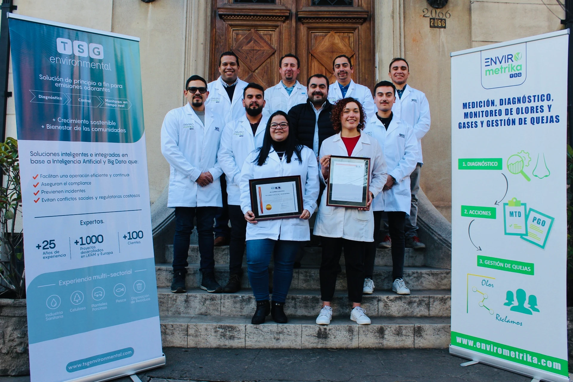 Laboratorio recibe acreditación ISO 17025:2017